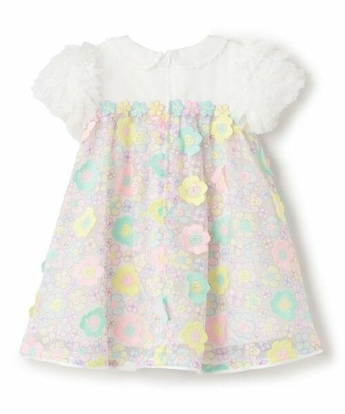 mezzo piano / メゾピアノ ドレス | 花刺しゅうレースドレス | 詳細1