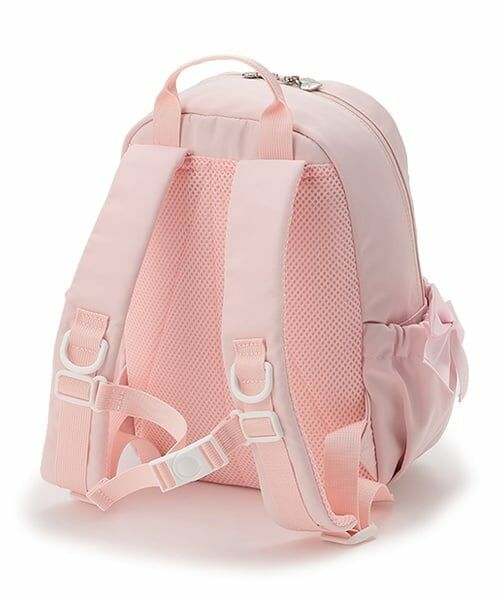 mezzo piano / メゾピアノ リュック・バックパック | (容量約8.5L)リボン刺しゅうリュック | 詳細1