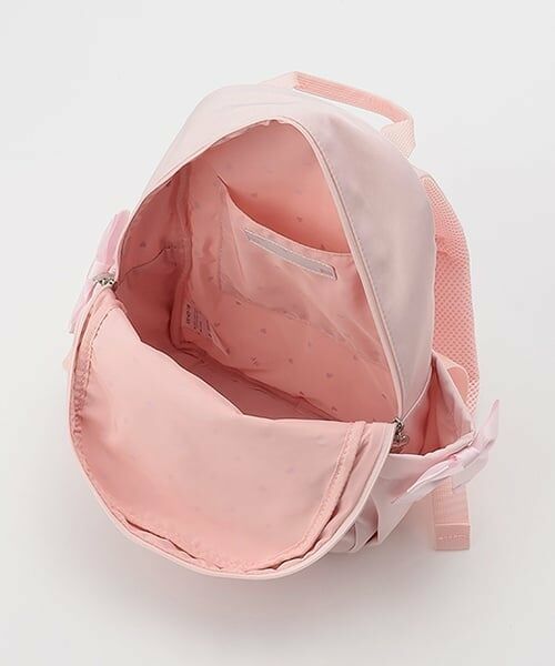 mezzo piano / メゾピアノ リュック・バックパック | (容量約8.5L)リボン刺しゅうリュック | 詳細10