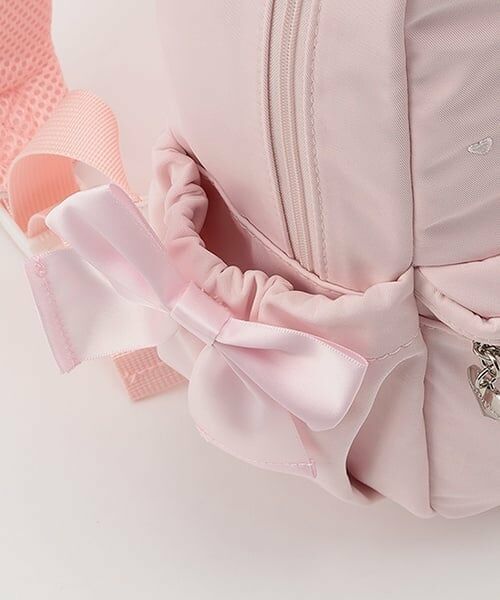 mezzo piano / メゾピアノ リュック・バックパック | (容量約8.5L)リボン刺しゅうリュック | 詳細6