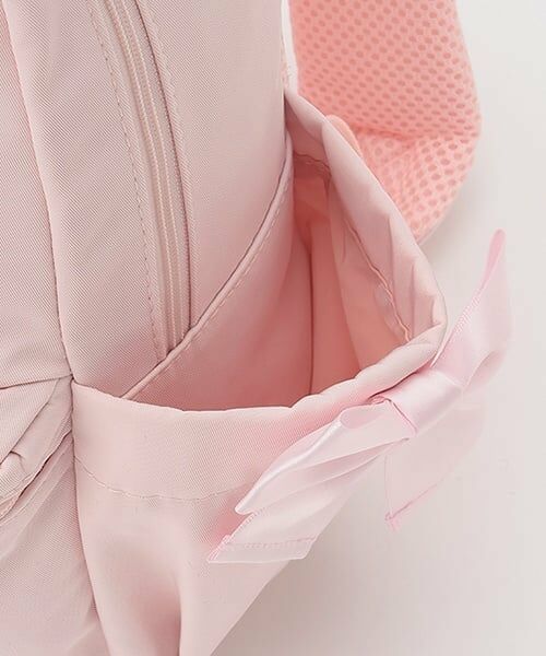 mezzo piano / メゾピアノ リュック・バックパック | (容量約8.5L)リボン刺しゅうリュック | 詳細7