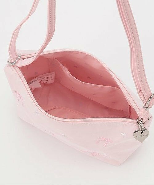 mezzo piano / メゾピアノ ショルダーバッグ | リボン刺しゅうポシェット | 詳細5