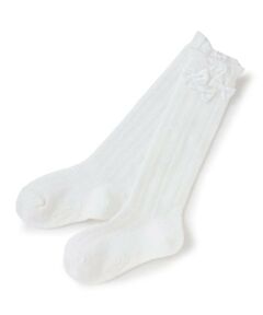 mezzo piano / メゾピアノ ソックス | リボンイッパイ　ハイソックス