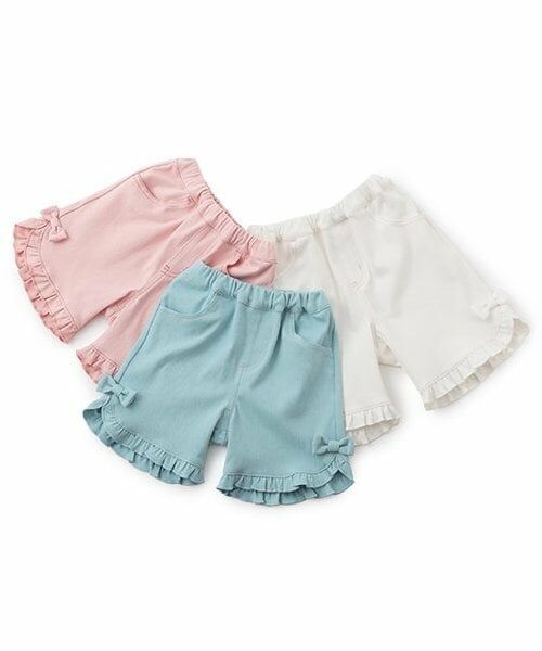 mezzo piano / メゾピアノ ショート・ハーフ・半端丈パンツ | うさぎポケットフリル　ハーフパンツ | 詳細8