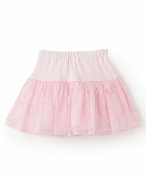 mezzo piano / メゾピアノ ショート・ハーフ・半端丈パンツ | お花フリル　スカパン | 詳細1