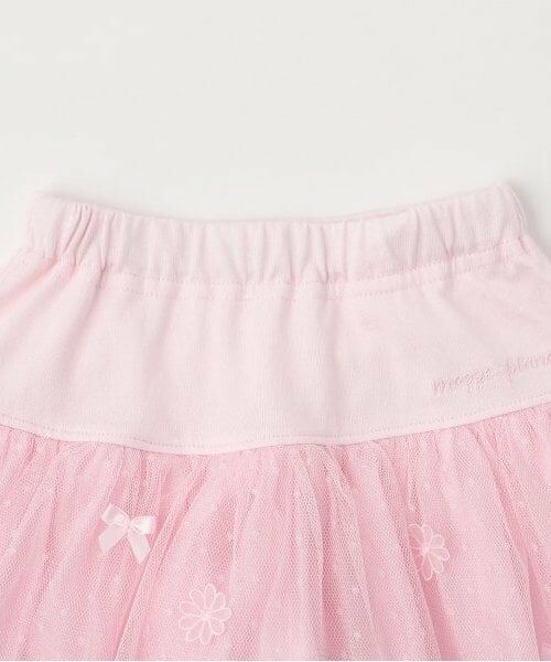 mezzo piano / メゾピアノ ショート・ハーフ・半端丈パンツ | お花フリル　スカパン | 詳細2