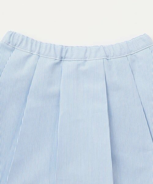 mezzo piano / メゾピアノ ショート・ハーフ・半端丈パンツ | ストライププリーツスカパン | 詳細2