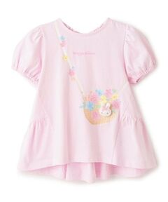 mezzo piano / メゾピアノ その他トップス | ウサギマスコットつき　ティアードチュニック