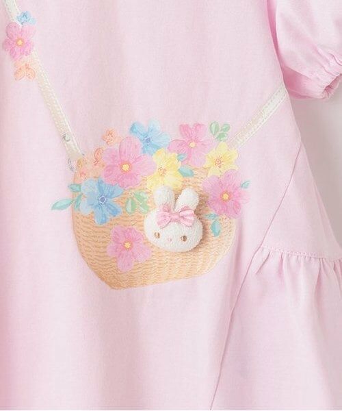 mezzo piano / メゾピアノ その他トップス | ウサギマスコットつき　ティアードチュニック | 詳細4