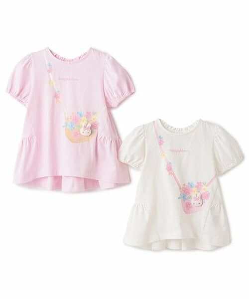 mezzo piano / メゾピアノ その他トップス | ウサギマスコットつき　ティアードチュニック | 詳細7