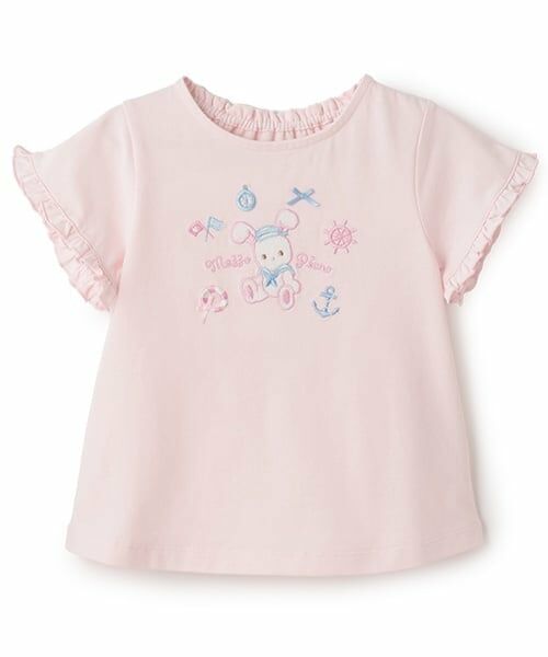 mezzo piano / メゾピアノ Tシャツ | マリンうさぎ　半袖Tシャツ | 詳細10