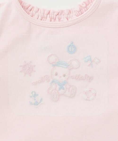 mezzo piano / メゾピアノ Tシャツ | マリンうさぎ　半袖Tシャツ | 詳細4