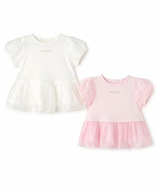 mezzo piano / メゾピアノ その他トップス | お花裾フリル　半袖チュニック | 詳細8