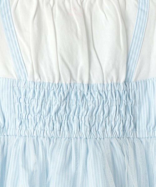 mezzo piano / メゾピアノ ミニ丈・ひざ丈ワンピース | うさぎ刺しゅうドッキングワンピース＆ブルマセット | 詳細7