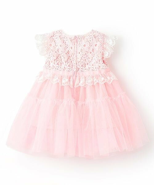 mezzo piano / メゾピアノ ミニ丈・ひざ丈ワンピース | レースチュール　ワンピース | 詳細1