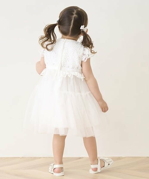 mezzo piano / メゾピアノ ミニ丈・ひざ丈ワンピース | レースチュール　ワンピース | 詳細14