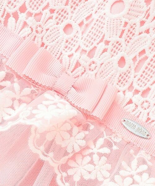 mezzo piano / メゾピアノ ミニ丈・ひざ丈ワンピース | レースチュール　ワンピース | 詳細3