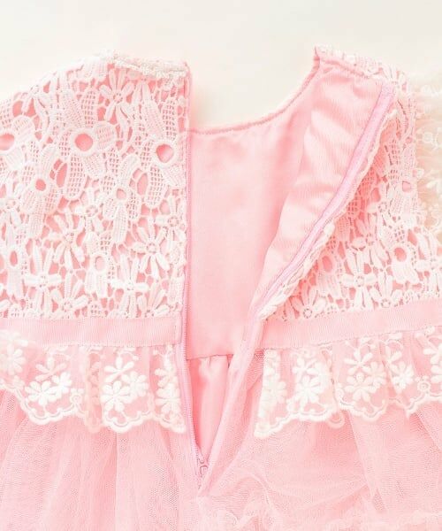 mezzo piano / メゾピアノ ミニ丈・ひざ丈ワンピース | レースチュール　ワンピース | 詳細8