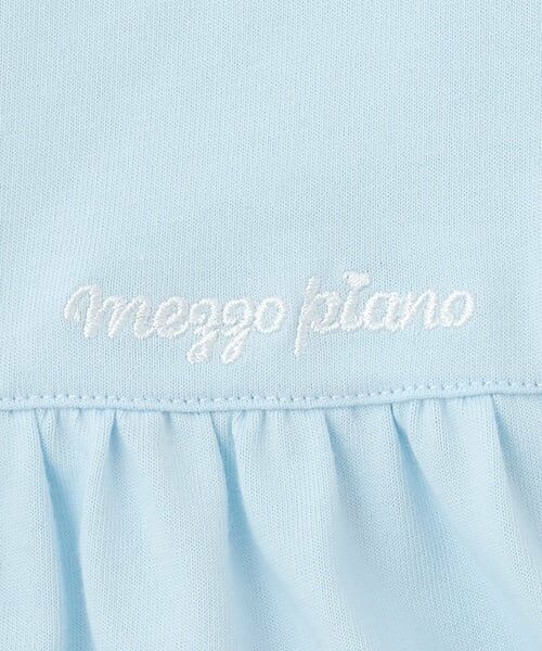 mezzo piano / メゾピアノ ミニ丈・ひざ丈ワンピース | ウサギマスコットつきセーラー衿つきカットソーワンピース | 詳細6