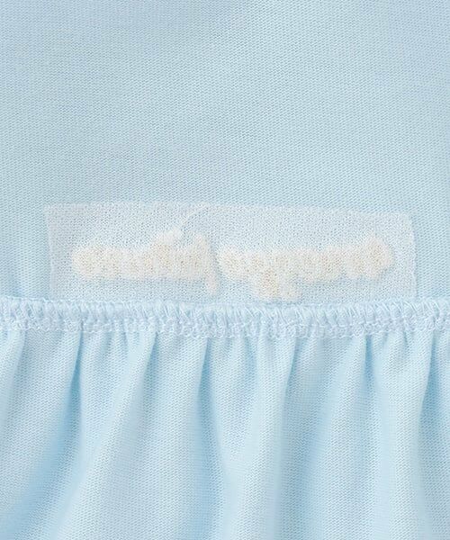 mezzo piano / メゾピアノ ミニ丈・ひざ丈ワンピース | ウサギマスコットつきセーラー衿つきカットソーワンピース | 詳細7