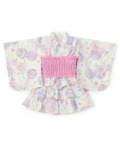 mezzo piano / メゾピアノ 着物・浴衣・小物類 | 手毬フラワー柄　浴衣ドレス