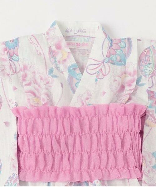 mezzo piano / メゾピアノ 着物・浴衣・小物類 | 手毬フラワー柄　浴衣ドレス | 詳細3