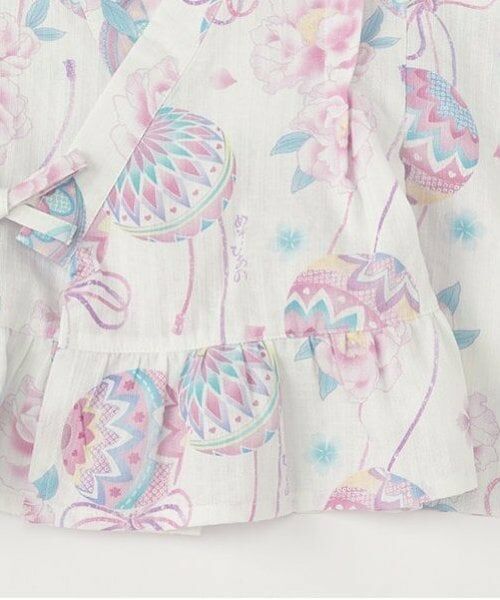 mezzo piano / メゾピアノ 着物・浴衣・小物類 | 手毬フラワー柄　浴衣ドレス | 詳細6