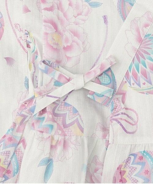 mezzo piano / メゾピアノ 着物・浴衣・小物類 | 手毬フラワー柄　浴衣ドレス | 詳細7