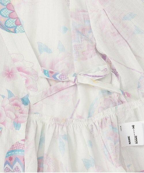 mezzo piano / メゾピアノ 着物・浴衣・小物類 | 手毬フラワー柄　浴衣ドレス | 詳細8