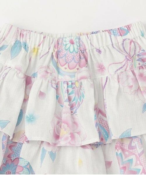 mezzo piano / メゾピアノ 着物・浴衣・小物類 | 手毬フラワー柄　浴衣ドレス | 詳細9