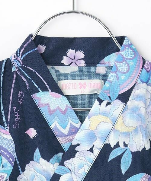 mezzo piano / メゾピアノ 着物・浴衣・小物類 | 手毬フラワー柄　甚平 | 詳細3