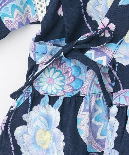 mezzo piano / メゾピアノ 着物・浴衣・小物類 | 手毬フラワー柄　甚平 | 詳細5