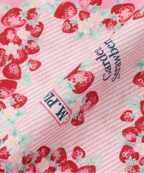 mezzo piano / メゾピアノ 着物・浴衣・小物類 | いちごハンカチ柄　浴衣ドレス | 詳細14