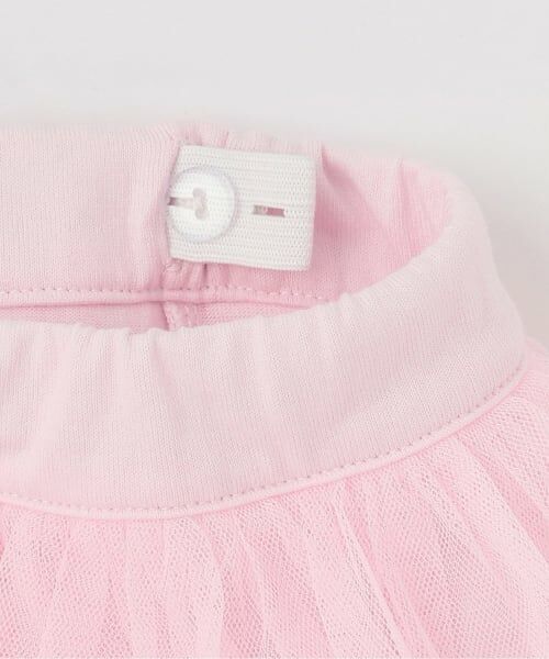 mezzo piano / メゾピアノ ショート・ハーフ・半端丈パンツ | エンジェルウサギ刺しゅう　フリルスカパン | 詳細3