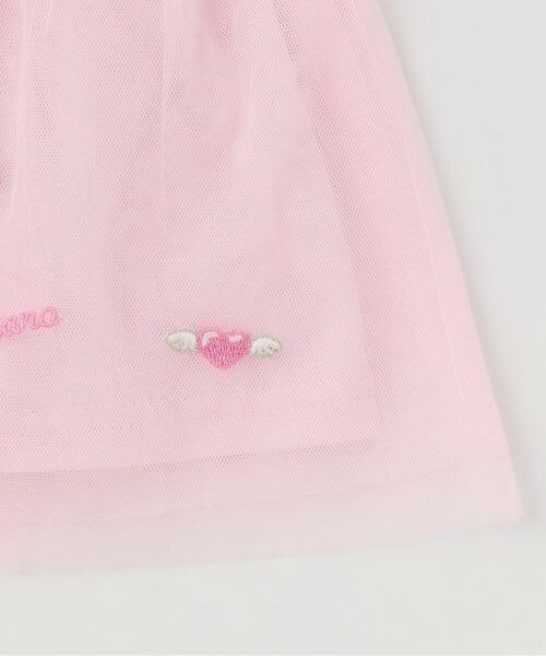 mezzo piano / メゾピアノ ショート・ハーフ・半端丈パンツ | エンジェルウサギ刺しゅう　フリルスカパン | 詳細5