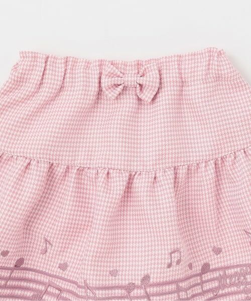 mezzo piano / メゾピアノ ショート・ハーフ・半端丈パンツ | 音符刺しゅう　スカパン | 詳細2