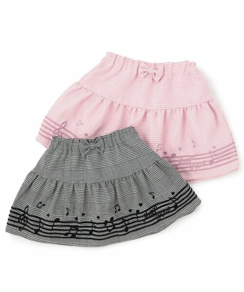 mezzo piano / メゾピアノ ショート・ハーフ・半端丈パンツ | 音符刺しゅう　スカパン | 詳細7