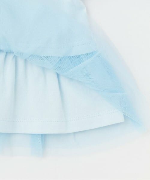 mezzo piano / メゾピアノ Tシャツ | エンジェルウサギ裾フリル　長袖Tシャツ | 詳細6