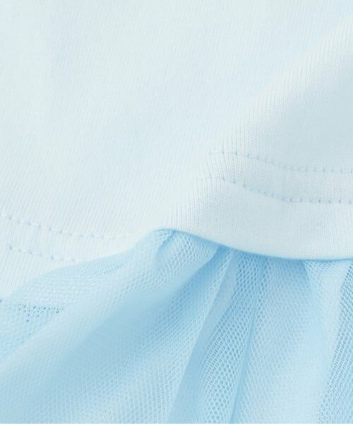 mezzo piano / メゾピアノ Tシャツ | エンジェルウサギ裾フリル　長袖Tシャツ | 詳細7