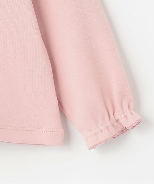 mezzo piano / メゾピアノ Tシャツ | ピアノ刺しゅう衿　長袖Tシャツ | 詳細4