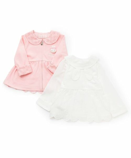 mezzo piano / メゾピアノ パーカー | ウサギマスコット付うさ耳ジップカーディガン | 詳細7