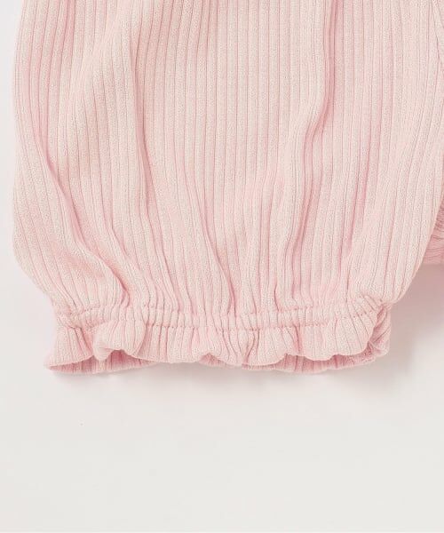 mezzo piano / メゾピアノ ミニ丈・ひざ丈ワンピース | メゾピアノロゴ刺しゅうチュールワンピース＆ブルマセット | 詳細10