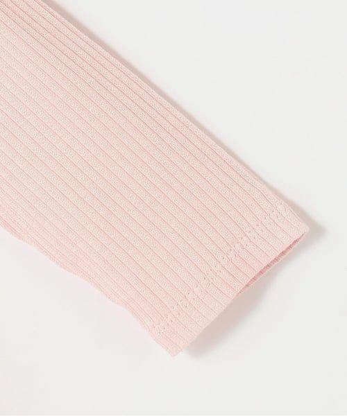 mezzo piano / メゾピアノ ミニ丈・ひざ丈ワンピース | メゾピアノロゴ刺しゅうチュールワンピース＆ブルマセット | 詳細4