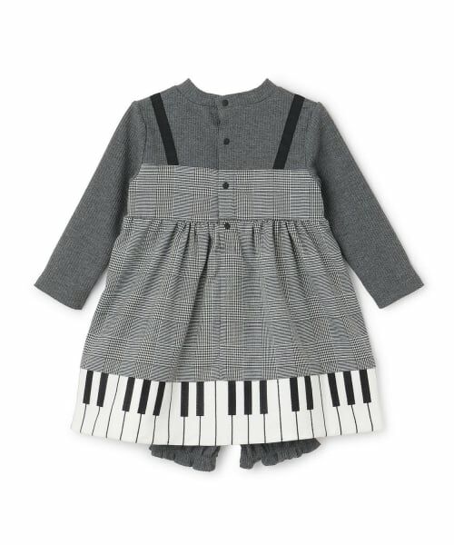 mezzo piano / メゾピアノ ミニ丈・ひざ丈ワンピース | ピアノワンピース　＆ブルマセット | 詳細1
