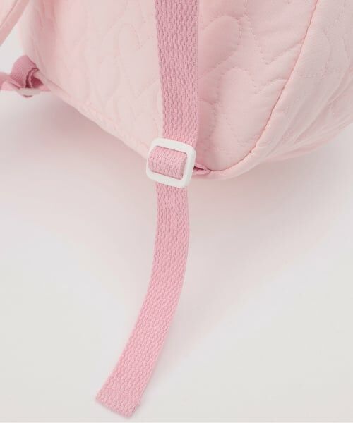 mezzo piano / メゾピアノ リュック・バックパック | ウサギマスコットつき　ハートキルトリュック | 詳細2