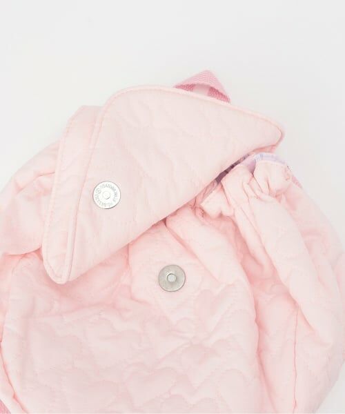 mezzo piano / メゾピアノ リュック・バックパック | ウサギマスコットつき　ハートキルトリュック | 詳細3