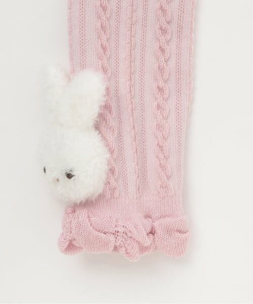 mezzo piano / メゾピアノ レギンス・スパッツ | ボアウサギマスコットつき　レギンス | 詳細4