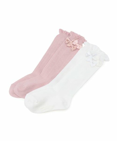 mezzo piano / メゾピアノ ソックス | リボンつき　ハイソックス | 詳細4