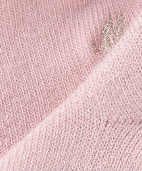 mezzo piano / メゾピアノ ソックス | フリル　ロゴ刺しゅうソックス | 詳細5