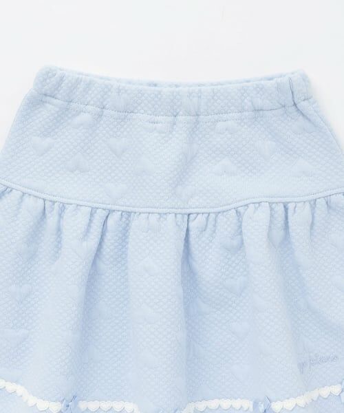 mezzo piano / メゾピアノ ミニ・ひざ丈スカート | ハートジャガード　スカート | 詳細2